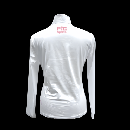 Performance 1/4 Zip Top - White