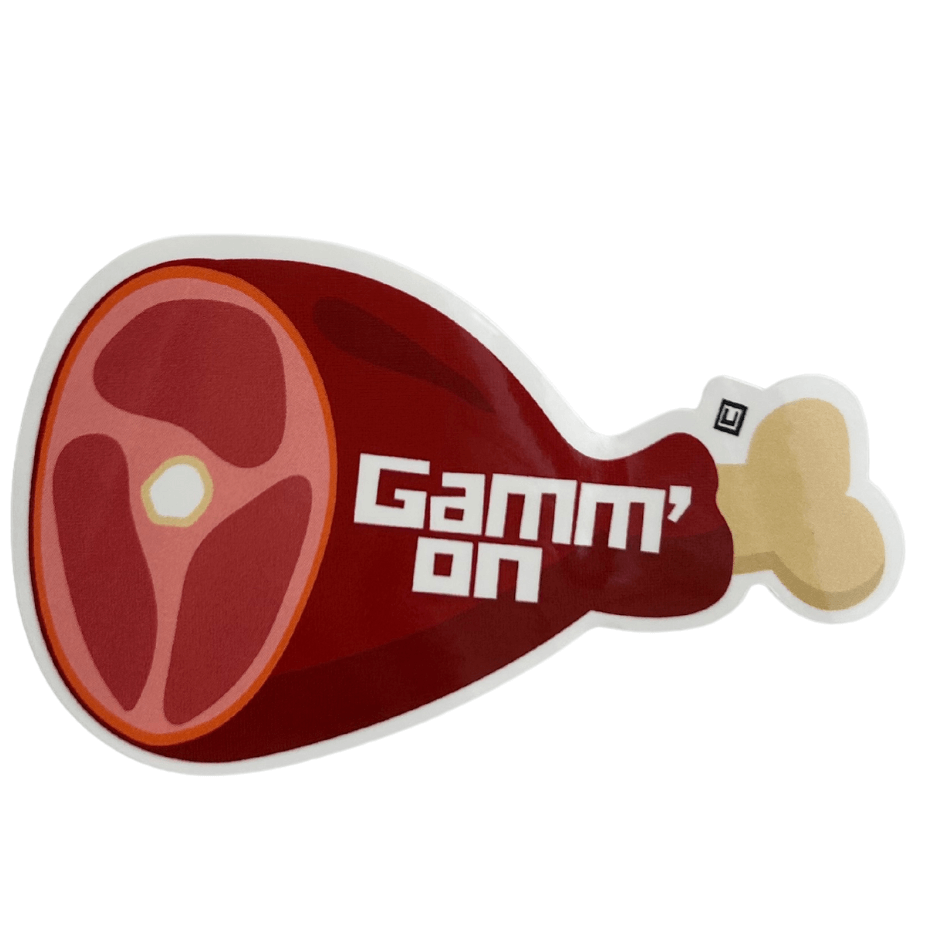 Gamm'on Pickleball Sticker