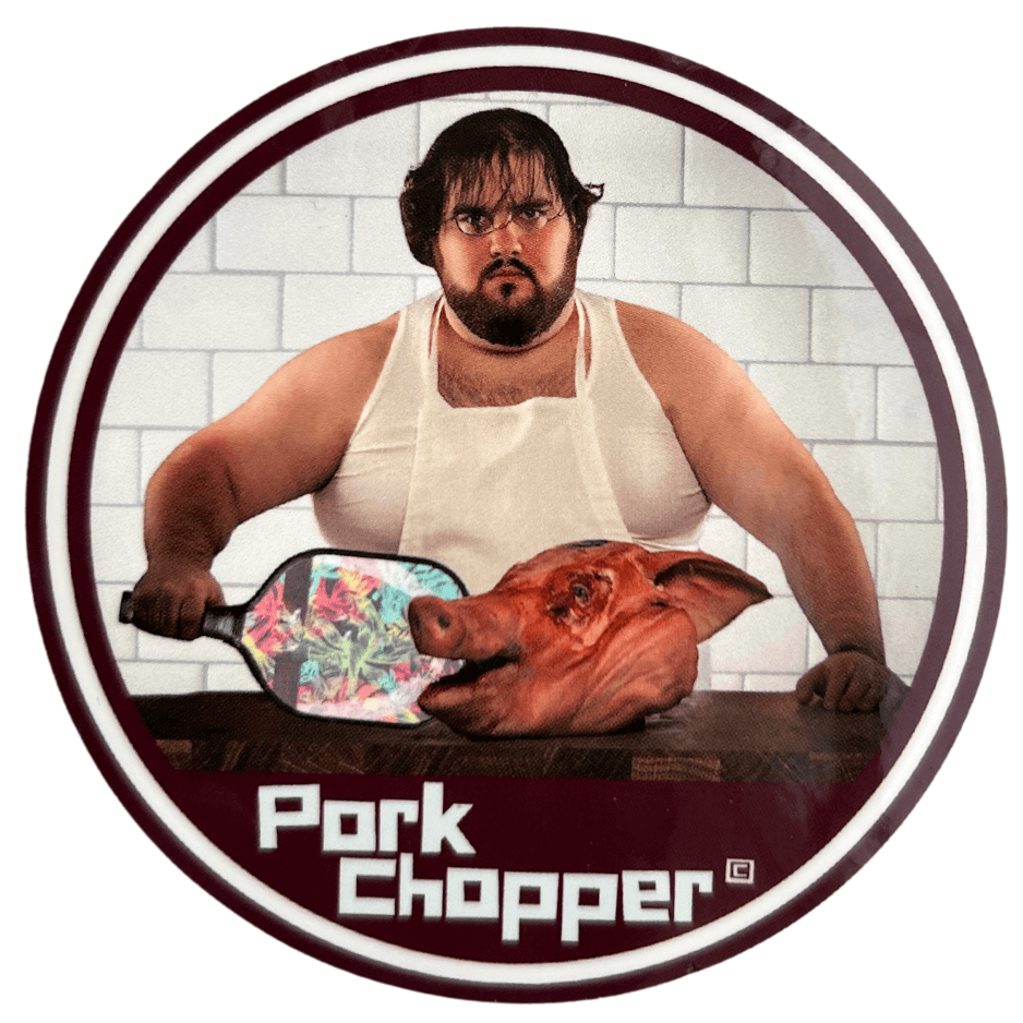 Pork Chopper Pickleball Sticker